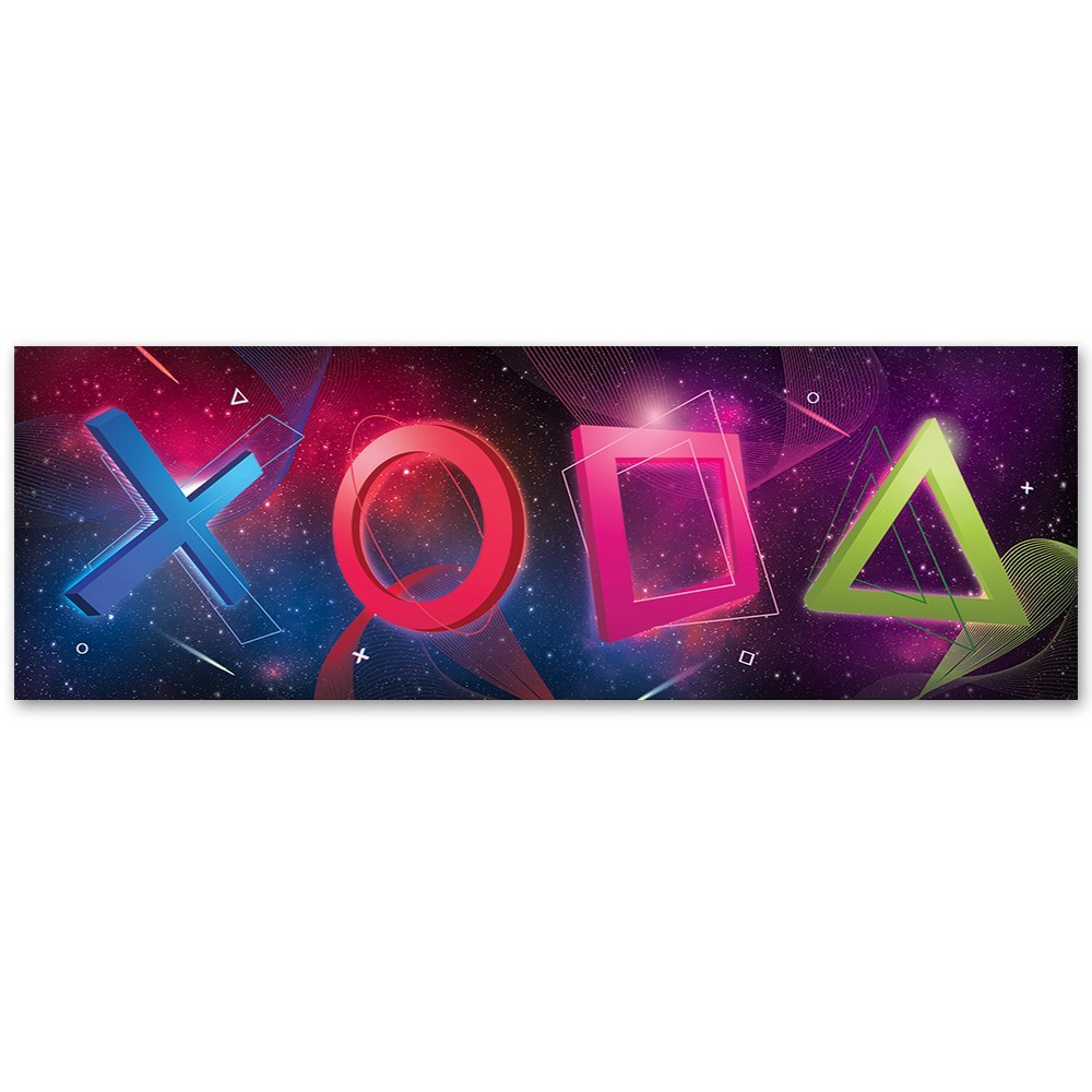 Emaga Obraz na płótnie, Kontroler abstrakcja - 90x30